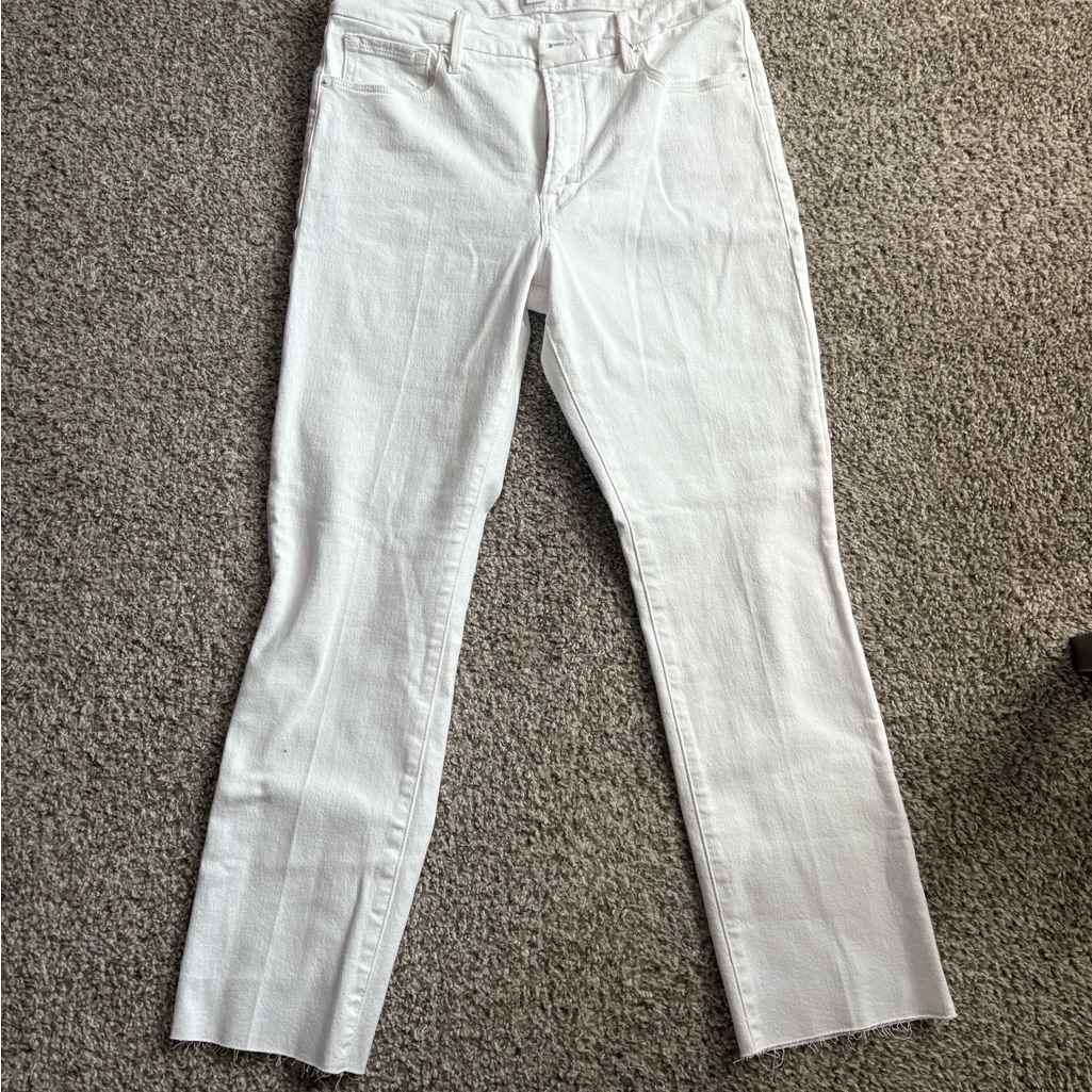 Good American Classic White Denim